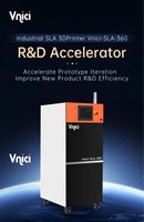 Pabrik PRINTER 3D SLA industri OEM ODM Printer stabil presisi tinggi Model Format besar fotopolymer Printer 3D