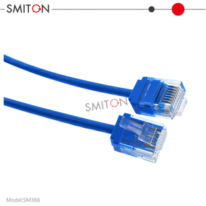 Cat6 cáp <span class=keywords><strong>Ethernet</strong></span> 0.25M-5M tốc độ cao 40Gbps 2000MHz siêu mỏng Cat6 cáp LAN <span class=keywords><strong>Internet</strong></span> mạng dây - Product Image 3