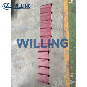 浙江省カラーグレージング鋼板屋根パネル広幅波形台形プロファイルシートロール成形機0.3-0.8mm - Product Image 5