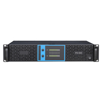 Amplificateur de puissance professionnel PO-800 2U 2 canaux 2x800W-1000W à montage en rack classe D pour scène, DJ, KTV, système PA