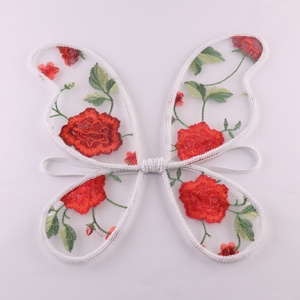 Alas de hada para niños, alas de mariposa para niños, disfraz de princesa mariposa, alas, accesorios de disfraz para niños, vestido para fiesta de cumpleaños - Product Image 1