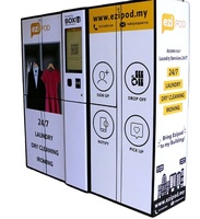 Casier intelligent en acier HomTR pour bureau, petits casiers de stockage, livraison de colis en libre-service