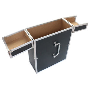<span class=keywords><strong>Valise</strong></span> de <span class=keywords><strong>rangement</strong></span> avec cadre en aluminium de conception spéciale pour CD/disques vinyles - Product Image 1