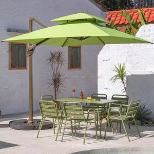 Ensemble <span class=keywords><strong>de</strong></span> table et <span class=keywords><strong>de</strong></span> chaises <span class=keywords><strong>de</strong></span> salle à manger d'extérieur moderne, fauteuil <span class=keywords><strong>de</strong></span> <span class=keywords><strong>jardin</strong></span> en aluminium pour restaurant, hôtel, café, villa ou cour - Product Image 6