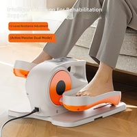 Stepper électrique pour la maison, elliptique de bureau à résistance à air, machine de marche intelligente pliable avec écran LED pour les jambes et les membres inférieurs