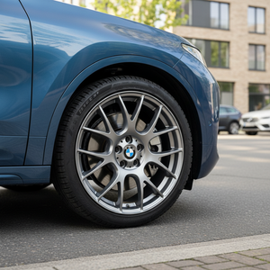 Servicio de Fabricación de Ruedas Forjadas Totalmente Personalizadas - Construimos a Partir de su Foto - Llantas Monobloque Multirradio en Negro Brillante - Product Image 6