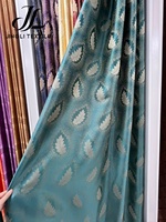 Rouleau de tissu occultant jacquard 100 % polyester tissé pour rideaux, textile de maison 180 GSM, largeur 280 cm, pour fournisseur mondial de décoration intérieure