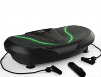 Plateforme vibrante pour exercices corporels complets, machine de fitness à domicile pour la perte de poids, plateforme vibrante pour brûler les graisses, Crazy Fit Massage