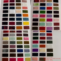 Tissu en velours tissé de luxe en soie et viscose, écologique, respirant, poids moyen 180 GSM, couleur personnalisée, pour vêtements de nuit et robes