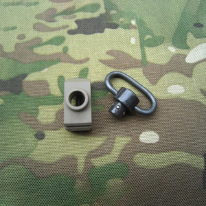 Eslinga giratoria DD en <span class=keywords><strong>FDE</strong></span> para accesorios de caza - Product Image 5