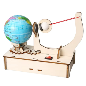 Juguete Educativo de Ciencia Física de la Tierra con Diseño Creativo de Fábrica, Modelo de Gravedad <span class=keywords><strong>Universal</strong></span>, Equipo de Experimentación con Base de Madera - Product Image 1