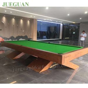 Table de billard professionnelle de luxe sur mesure en bois massif de qualité internationale, 10 pieds, 12 pieds, avec ardoise moderne et dalles lisses - Product Image 5