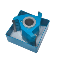 Fraise profilée brasée en carbure Z3 AlTiN Dia125x31.75x75x3 pour applications de fraisage CNC, rainurage et façonnage du bois OEM/ODM