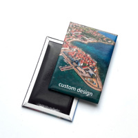 Aimant de réfrigérateur en étain personnalisé Miami Jamaïque Photo Aimant de réfrigérateur Souvenir touristique Aimant de réfrigérateur de Monaco