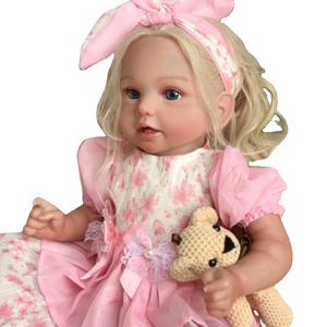 Muñeca Reborn Popular en Asia, <span class=keywords><strong>de</strong></span> Henan, con Sonido Superba, Colorida, <span class=keywords><strong>de</strong></span> <span class=keywords><strong>Nylon</strong></span>, con Costuras <span class=keywords><strong>de</strong></span> Silicona, en Forma <span class=keywords><strong>de</strong></span> Carroza - Product Image 1