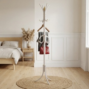 Custom Clothes Space Saving Metal Bedroom Tree Hat Garment Office <strong>Heavy</strong> <strong>Duty</strong> <strong>Coat</strong> Hanger <strong>Stand</strong> - Product Image 4