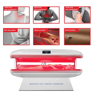 แคปซูลสำหรับสปาเพื่อการฟื้นฟูผิวด้วยแสงสีแดงโคไซด์ทำให้ผิวขาวทั้งร่างกายและ633nm - Product Image 5