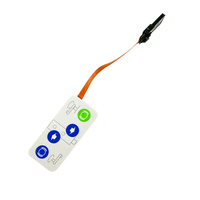 Clavier flexible à membrane FPC mince (bouton-poussoir) pliable pour superposition sur écran, adapté aux espaces restreints et aux équipements compacts