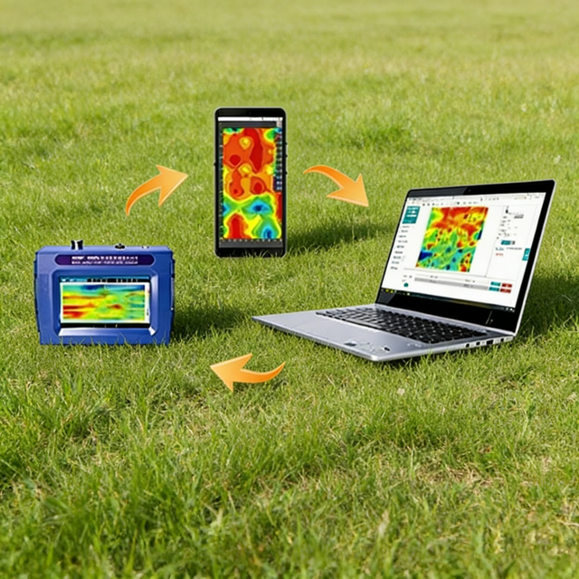 Harkon ADMT-400ZN Quick Water Finder Automatic Mapping After Collection Support Ai Image Viewing and Analysis