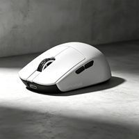 Ratón Inalámbrico Darmoshark M5V2 PAW3950 8K, Conexión Tri-Modo Bluetooth, Ratón para Juegos con Macros, 30000DPI N54L15, 38g, Ligero