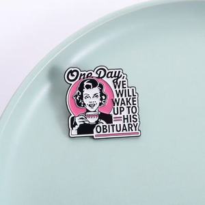 Pin de Esmalte con Frase Divertida de Humor Oscuro, Broche con Tema de Frutas, Insignia para Bolsa o Solapa, Joyería, Regalos - Product Image 3