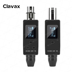 Clavax M-ONE Многофункциональный UHF Беспроводной XLR передатчик и приемник системы для динамического микрофона гитары беспроводной конденсаторный микрофон - Product Image 1