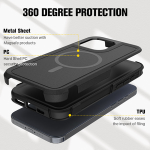 Chống sốc rõ ràng minh bạch Ins điện thoại di động Trường hợp đối với iPhone 16 15 14 13 12 11 Pro Max cộng với bán lẻ từ tính không dây sạc - Product Image 5