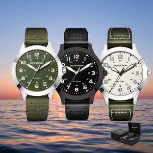 Relojes Solares Personalizados con Logotipo Privado, Correa de Estilo Masculino, Reloj de Acero Inoxidable, Reloj de Pulsera con Movimiento Solar, Reloj de 10 ATM para Hombre - Product Image 5