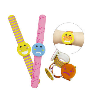 2024漫画キッズシリコン時計バンドカスタマイズされた印刷子供たちによって素敵な子供のための面白いスラップデジタル時計 - Product Image 1