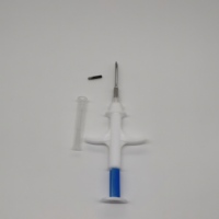 Animales implantables inyección ic id 134,2 kHz rfid Etiqueta de cristal 1,4*8mm
