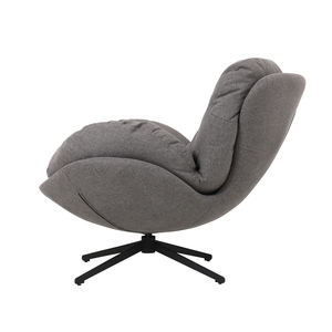 北欧風高級一人掛けソファチェア、リビングルーム用ファブリックスポンジ製大人用リクライニングソファ - Product Image 5