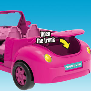 Adorable poupée de mode rose avec un ensemble de <span class=keywords><strong>cabriolet</strong></span> et un petit jouet pour chien, poupée en silicone non toxique, jouet pour bébé, jouets Juguetes, mini voiture pour fille - Product Image 4