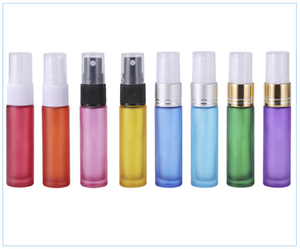 Mejor <span class=keywords><strong>precio</strong></span> botella de Spray 10ml de vidrio esmerilado colorido <span class=keywords><strong>Perfume</strong></span> Spray contenedor de almacenamiento embalaje cosmético - Product Image 6