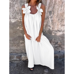 Nouvelles robes pour femmes, couleur unie, style floral, mode - Product Image 2