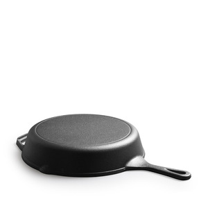 Ensemble de casseroles en <span class=keywords><strong>fonte</strong></span> à l'<span class=keywords><strong>ancienne</strong></span> Poêles à sauter à fond plat antiadhésives Poêle en fer à frire à œufs non revêtue Trois pièces Ménage - Product Image 4