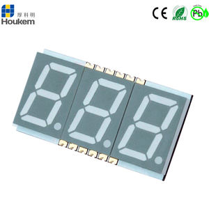 Düşük Güç Tüketimi 0,56 İnç <span class=keywords><strong>3</strong></span> Haneli 7 Segment SMD Ekran Houkem-5631SMD-A/BSR OEM/ODM - Product Image 1
