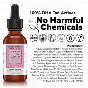 Suero <span class=keywords><strong>Autobronceador</strong></span> Natural de Marca Privada, <span class=keywords><strong>Gotas</strong></span> que Iluminan la Piel, Bronceado Personalizado para el Rostro, Uso Diario para el Cuidado de la Piel - Product Image 3