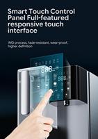 Distributeur d'eau chaude avec écran LED et système de contrôle intelligent, cartouche de remplacement rapide, filtre à eau 100G