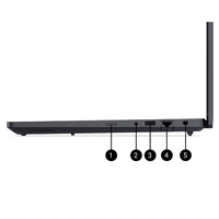 Ordinateur portable professionnel mobile puissant Dell MC16250, ordinateur portable 16 pouces, processeur Intel Core Ultra 5, calcul IA, charge rapide, ordinateur IA pour les entreprises