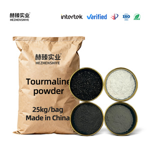 Poudre <span class=keywords><strong>de</strong></span> <span class=keywords><strong>tourmaline</strong></span> <span class=keywords><strong>noire</strong></span> à granulométrie fine pour revêtements céramiques et applications environnementales - Product Image 6