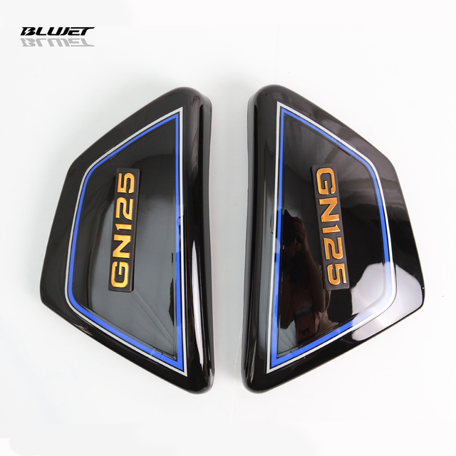 Durablel Color GN125 Cg150 Rear Plastic Spare Panel Parts Motorcycle Side Cover for Bajaj Boxer