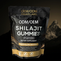 Gummies véganes sans sucre Shatavari Ashwagandha en vrac, disponibles en marque blanche (OEM/ODM) pour le bien-être quotidien
