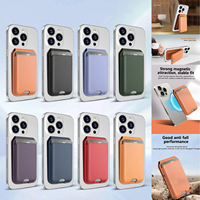 Porte-cartes magnétique puissant N52 en gros d'usine avec support pliable et rotatif pour bureau et lit, anti-scannage