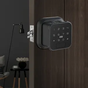 Intelligente Vingerafdruk Keyless Beste Beveiliging Deurslot Digitale Toetsenbord Knop Lock Tuya Smart Deurknop Lock
