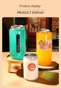 Pot PET tout usage pour l'<span class=keywords><strong>organisation</strong></span> de la cuisine à domicile et l'utilisation commerciale - Product Image 3