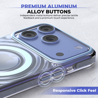 Coque AUREXIONICS à dégradé ondulé pour iPhone 17 Pro avec protection anti-traces de doigts
