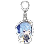 Cutey Hololive Vtuber Acrylique Porte-clés Gawr Gura Amelia Watson Ninomae Ina Calliope Mori Y Takanashi Kiara Porte-clés