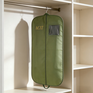 Especializada en conjuntos de embalaje de traje general no tejido personalizable <span class=keywords><strong>bolsa</strong></span> de almacenamiento de polvo de <span class=keywords><strong>ropa</strong></span> con adición de logotipo - Product Image 1