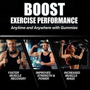 Vente en gros de bonbons au <span class=keywords><strong>monohydrate</strong></span> de créatine Gommes de soutien sportif à la croissance musculaire, saveur myrtille framboise Gommes au <span class=keywords><strong>monohydrate</strong></span> de créatine 5g - Product Image 2