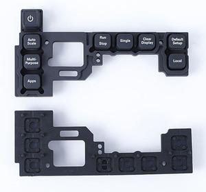 Tùy chỉnh bất kỳ hình dạng và màu sắc Walkie-Talkie dẫn điện Pill cấp thực phẩm <span class=keywords><strong>Silicone</strong></span> bàn phím không thấm nước bền - Product Image 4